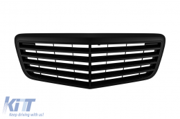 image-71-Matte black grille suitable for Mercedes E-class W211 sedan, estate 2007-2009