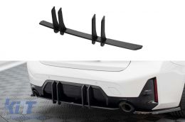 Maxton Design add-on for diffuser suitable for BMW 3 Series M Package G20, G21 after 2022, matte black - ABBMSX6008414