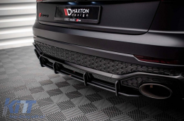 Maxton Design add-on for diffuser suitable for Audi RSQ8 MK1 after 2019, matte black-image-6235847