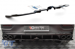 Maxton Design add-on for rear diffuser suitable for Mercedes GLE Coupe C167 after 2019, black lacquer
