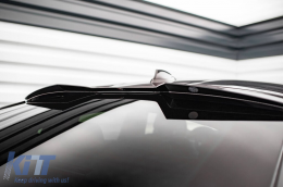 Maxton Design add-on for sun visor suitable for BMW X6 G06 after 2019, black lacquer-image-6236395