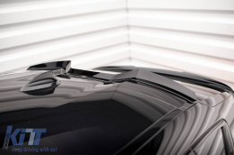 Maxton Design add-on for sun visor suitable for BMW X6 G06 after 2019, black lacquer-image-6236397