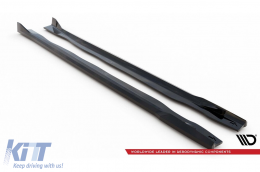 Maxton Design add-ons suitable for BMW X7 G07 with M package after 2022, black lacquer-image-6236436