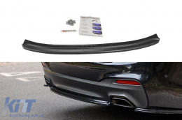 Maxton Design additive for rear diffuser suitable for BMW 5 Series G30, G31 after 2017, black lacquer - ABBMSX6008511