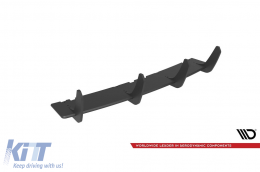 Maxton Design additive suitable for Audi RS6 C6 Avant diffuser 2007-2010, matte black-image-6235774