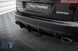 Maxton Design additive suitable for Audi RS6 C6 Avant diffuser 2007-2010, matte black-image-6235775