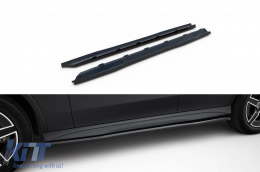 Maxton Design additives for side skirts suitable for Mercedes GLC Coupe A Design-Line C254 after 2022, black lacquer