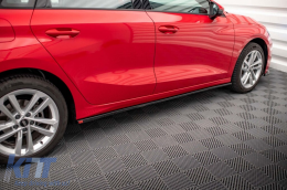 image-43-Maxton Design additives suitable for Audi A3 8Y side skirts after 2019, black lacquer