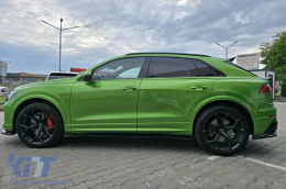 Maxton Design additives suitable for Audi RSQ8 side skirts after 2023, black lacquer-image-6235893
