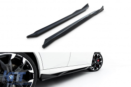 Maxton Design additives suitable for BMW X2 U10 with M package after 2023, black lacquer-image-6236311