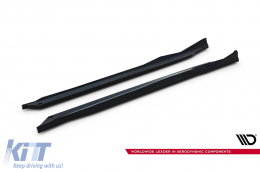 Maxton Design additives suitable for BMW X2 U10 with M package after 2023, black lacquer-image-6236312