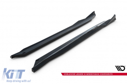 Maxton Design additives suitable for BMW X2 U10 with M package after 2023, black lacquer-image-6236313