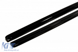 Maxton Design additives suitable for M Technik, M5 side skirts for BMW 5 Series F10, F11 2011-2017, black lacquer - ABBMSX6008475