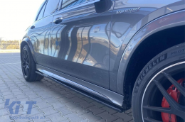 Maxton Design additives suitable for Mercedes GLE SUV A Design, A Design-Line W167 2019-2023, after 2023, GLE 53 SUV W167 after 2023, black lacquer-image-6153571