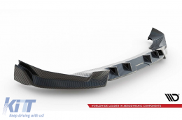 Maxton Design carbon spoiler suitable for front bumper of BMW X5 G05 with M package after 2023-image-6144559