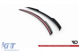 Maxton Design Dachspoiler Typ SVR geeignet für Land Rover Range Rover Sport Mk2 Facelift 2018-2022, schwarz lackiert-image-6153236
