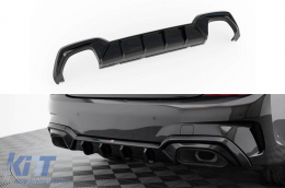 Maxton Design diffuser suitable for rear bumper of BMW 3 Series G20 sedan/G21 touring 2018-2022, black lacquer - ABBMSX6008407