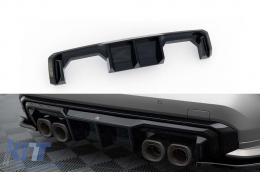 image-63-Maxton Design diffuser suitable for rear bumper of BMW M4 G82 Coupe, G83 Cabriolet, M3 G80 Sedan, G81 Touring after 2021 -oo--oo-, black lacquer