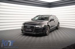 Maxton Design Frontspoiler, Version 2, geeignet für Audi A6 C7 Limousine/Avant (2011–2014), glänzend schwarz-image-6140168
