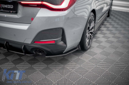 Maxton Design hátsó lökhárító oldalsó toldat BMW 4-es Gran Coupe G26 2021-től, matt fekete-image-6143479