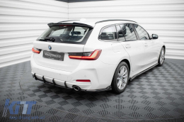 Maxton Design hátsó lökhárító toldat BMW 3-as G20 sedan, G21 touring 2022-től, fekete fényes-image-6143409
