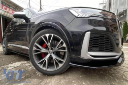 Maxton Design kiegészítők Audi Q7 S-Line, SQ7 2019-2023 modellekhez, fekete lakk-image-6140606