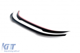 Maxton Design Kofferraumspoiler geeignet für BMW M850I 8er G16 Gran Coupe nach 2018, schwarz glänzend-image-6236252