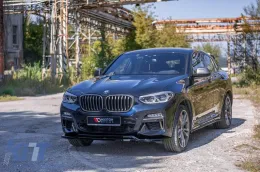 image-46-Maxton Design M Technik tipo accesorios adecuados para umbrales BMW X4 G02 después de 2018, lacado en negro