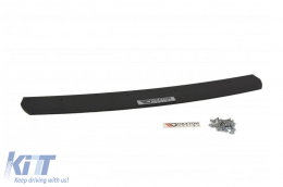 Maxton Design Racing Type 3 spoiler Ford Focus 2015-2018 ST első lökhárítóhóz, matt fekete-image-6236834