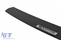 Maxton Design Racing Type 3 Spoiler suitable for front ST bumper on Ford Focus 2015-2018, matte black-image-6236835