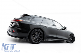 Maxton Design S-Line Typ 2 Spoiler-Kit geeignet für Seitenschweller, Front-, Heckstoßstange und Dach des Audi A6 S-Line Avant C9 nach 2025, schwarze Lackierung-image-6235709