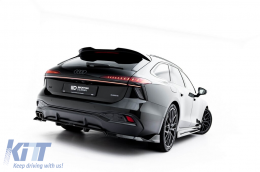 Maxton Design S-Line Type 2 Spoiler Kit suitable for side skirts, front, rear bumper, and roof of Audi A6 S-Line Avant C9 after 2025, black lacquer-image-6235704