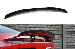 Maxton Design S7 Type Spoiler, S-Line suitable for Audi A7 C7 2010-2017, black lacquer - ABAUSX6008161