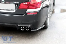 image-75-Maxton Design Seitenerweiterungen geeignet für die hintere M5 Stoßstange des BMW 5er F10 2011-2017, schwarze Lackierung