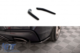 image-34-Maxton Design side extensions suitable for rear bumper of BMW X3 G01 M40D, M40I with M package after 2019, black lacquer