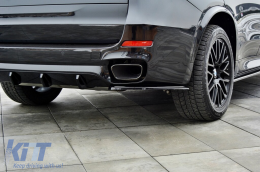Maxton Design side extensions suitable for rear bumper with diffuser Maxton Design for BMW X5 F15 M package 2013-2018, carbon color - ABBMSX6008581