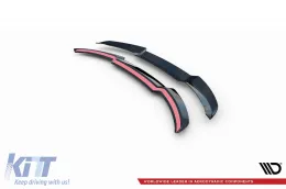 Maxton Design Spoiler geeignet für Audi Q7 S-Line, SQ7 Kofferraum, 2015-2019, 2019-2023, nach 2023, schwarz lackiert-image-6140542