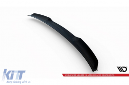 Maxton Design Spoiler geeignet für BMW 7er Reihe G11 mit M-Paket 2015-2022, schwarze Lackierung-image-6236214