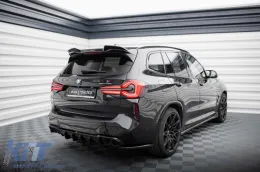 Maxton Design Spoiler geeignet für BMW X3 M F97 Dach nach 2021, schwarze Lackierung-image-6236327