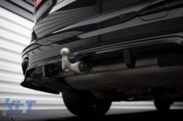 Maxton Design Spoiler geeignet für den Heckstoßfänger des BMW X7 G07 mit M-Paket nach 2022, schwarz lackiert-image-6144271