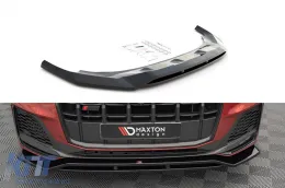 image-76-Maxton Design Spoiler geeignet für die vordere S-Line Stoßstange am Audi Q7 S-Line, SQ7 nach 2019, schwarz lackiert