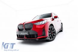 Maxton Design Spoiler geeignet für die Frontschürze des BMW X3 G45 mit M-Paket nach 2024, schwarz lackiert-image-6144102