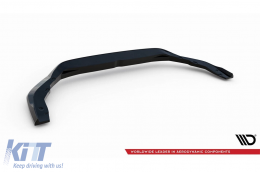 Maxton Design Spoiler geeignet für Frontstoßstange des Audi A8 D5 2017-2021, schwarz lackiert-image-6140248
