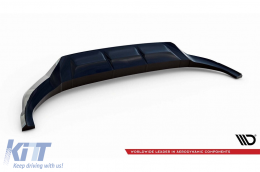 Maxton Design Spoiler geeignet für Frontstoßstange des Audi Q8 nach 2023, schwarz lackiert-image-6140301