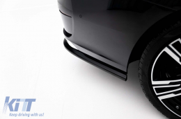 Maxton Design Spoiler geeignet für Heckstoßstange des BMW 7er G70 nach 2022, schwarz lackiert-image-6143919