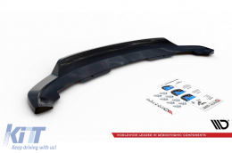 Maxton Design Spoiler geeignet für Heckstoßstange des BMW i3 2017-2022, schwarz lackiert-image-6143931