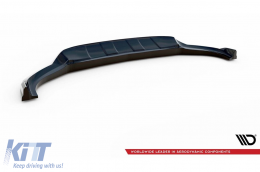 Maxton Design Spoiler geeignet für Frontstoßstange des BMW X3 G01 2017-2021, schwarz glänzend-image-6144015