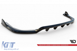 Maxton Design Spoiler geeignet für Heckstoßstange des BMW X5 G05 mit M-Paket 2018-2023, schwarz lackiert-image-6144193