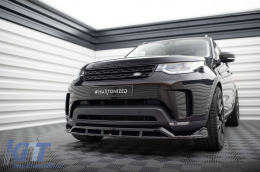 Maxton Design Spoiler geeignet für Frontstoßstange des Land Rover Discovery HSE nach 2017, schwarz lackiert-image-6153182