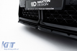 Maxton Design Spoiler-Kit geeignet für Seitenschweller, Front-, Heckstoßstange und Kofferraum für BMW X2 U10 mit M-Paket nach 2023 in schwarzem Lack-image-6236304
